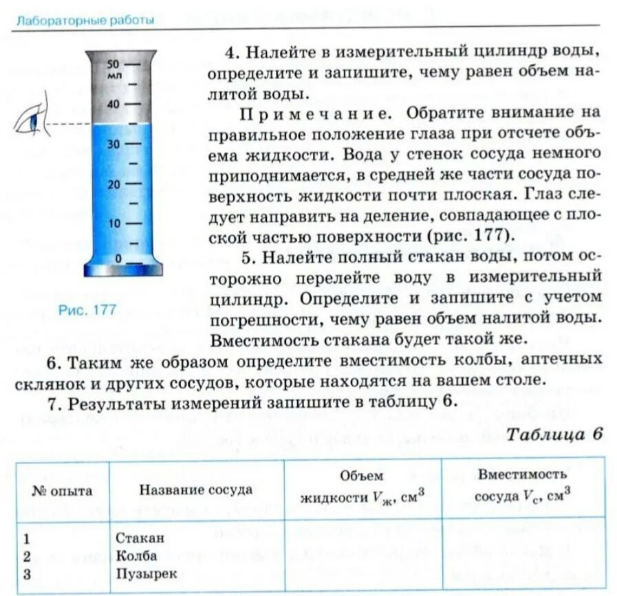 Лабораторная работа по физике 7 класс давление. Измерительный цилиндр мензурка физика 7 класс. лабораторная работа. определить цены деления измерительного прибора лабораторная работа. лабораторная работа по физике определение цены деления.