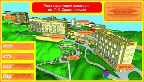 Кисловодск курортная карта