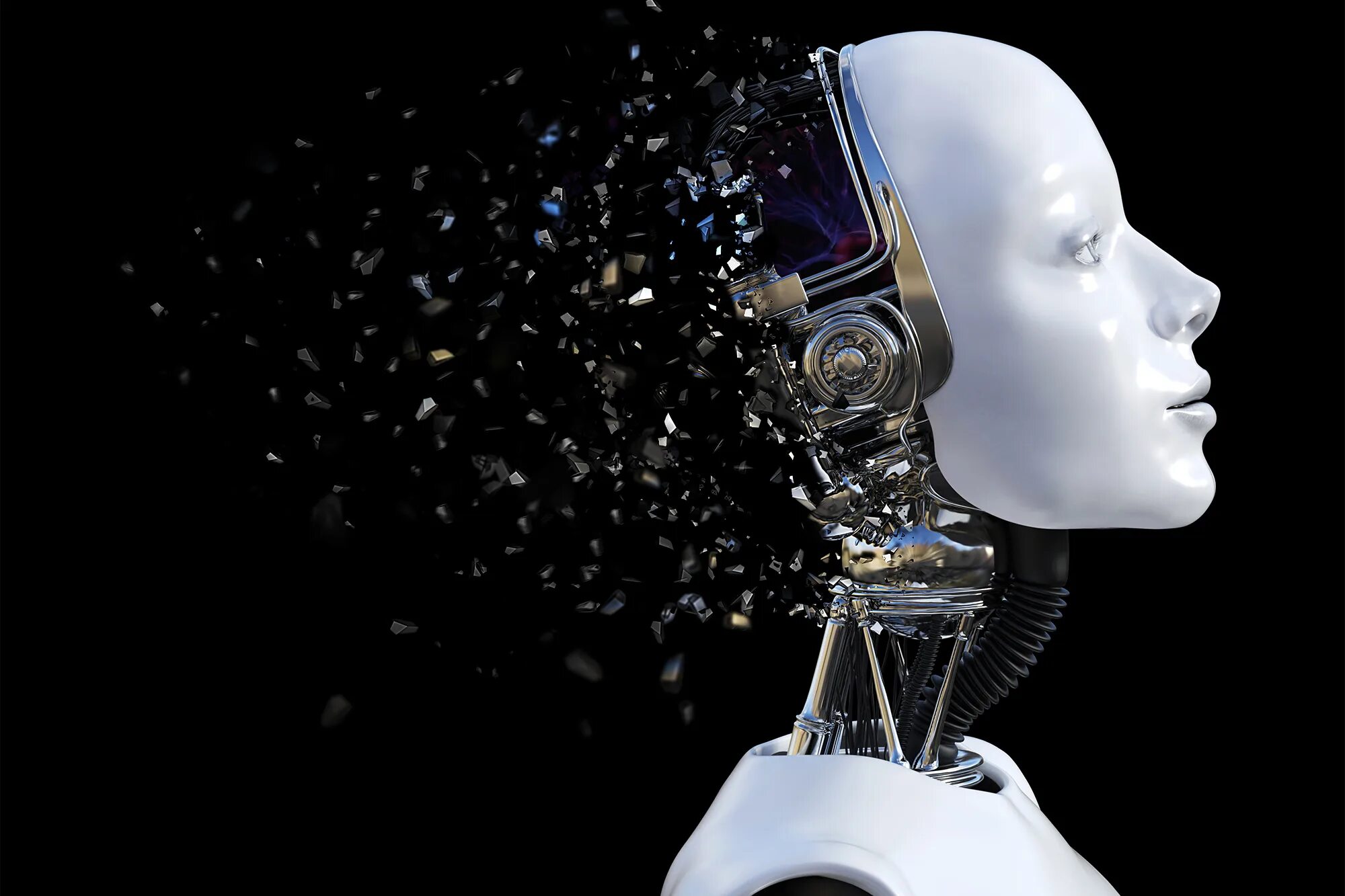 Искусственный интеллект. Робот. Роботы будущего. ИИ искусственный интеллект.