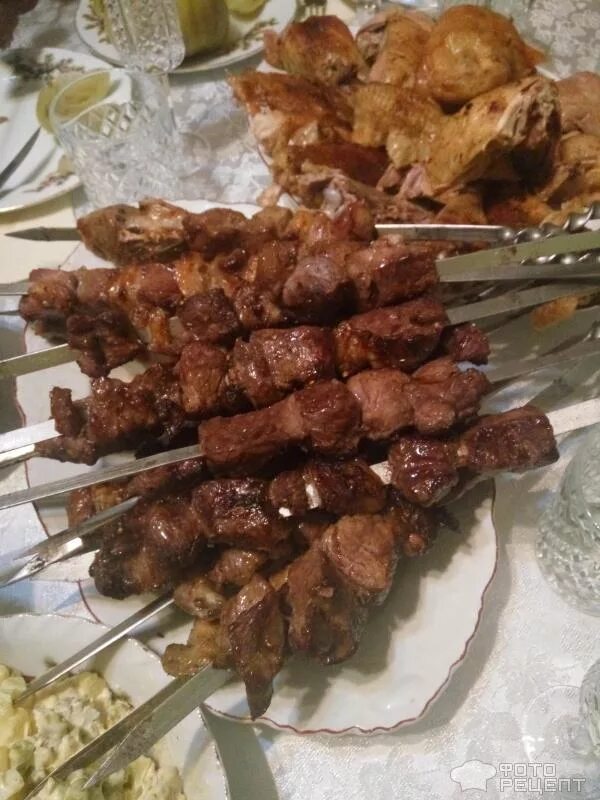 Хоровац кебаб. Домашний шашлык. Шашлычки на шпажках в духовке. Шашлык из свинины на шпажках. Шашлык.