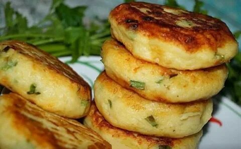 Котлеты из картофельного пюре с луком