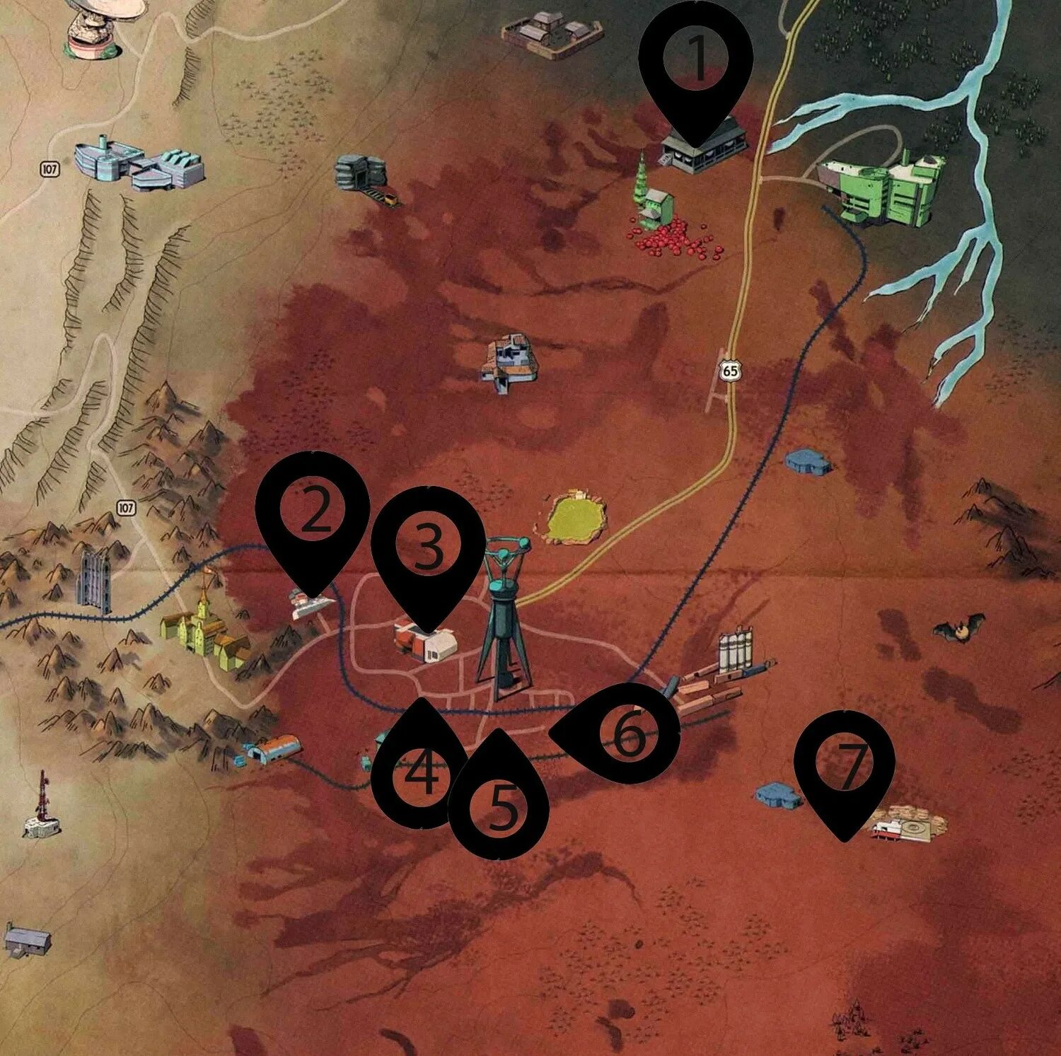 Найти одри и отдать чертежи фоллаут 76 Fallout 76 где найти сокровища GuidesGame