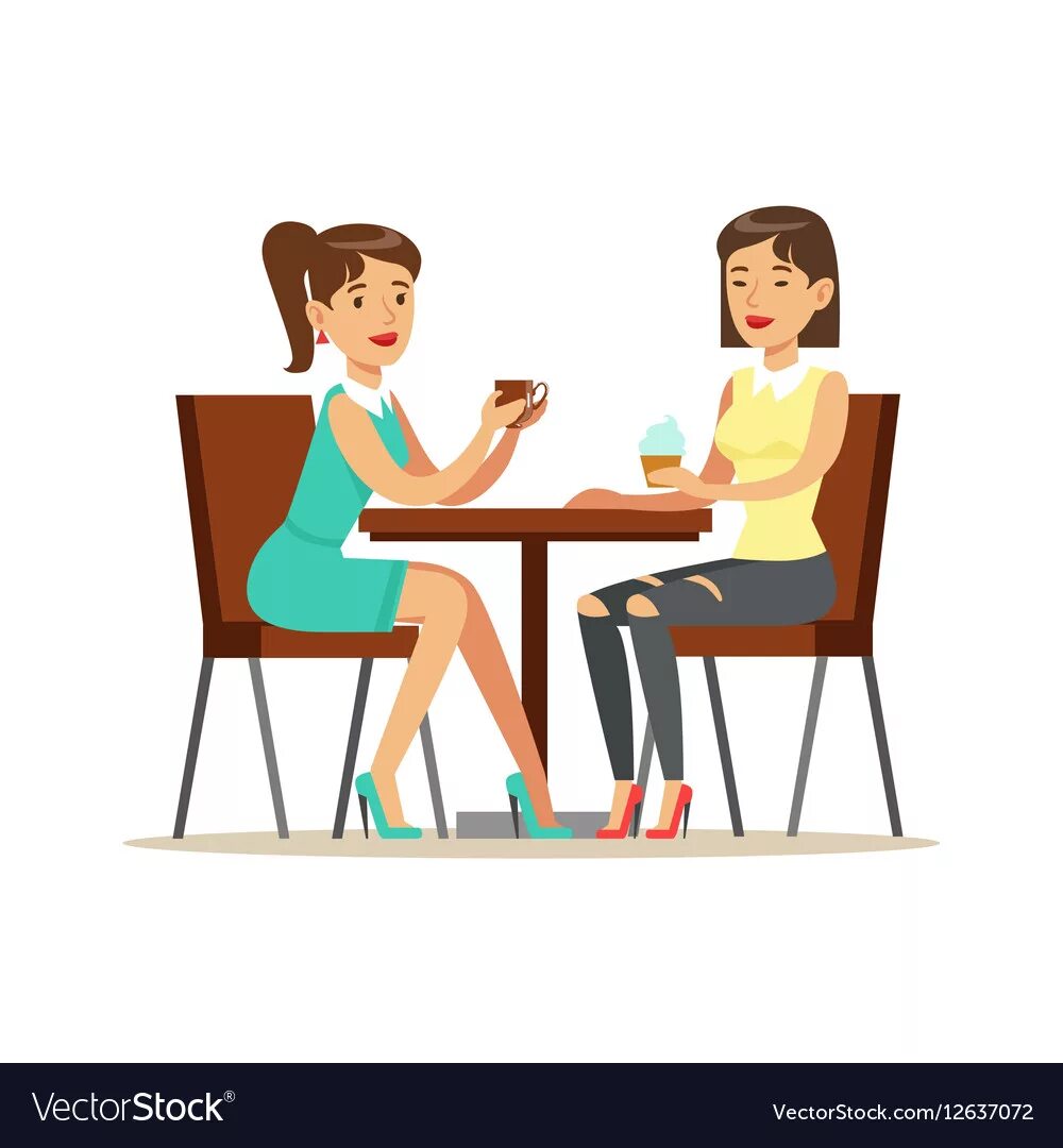 Диалог обед. Беседа за столом иллюстрация. Люди сидят за столом вектор. Человек сидит за столом. Люди за столиком в кафе.