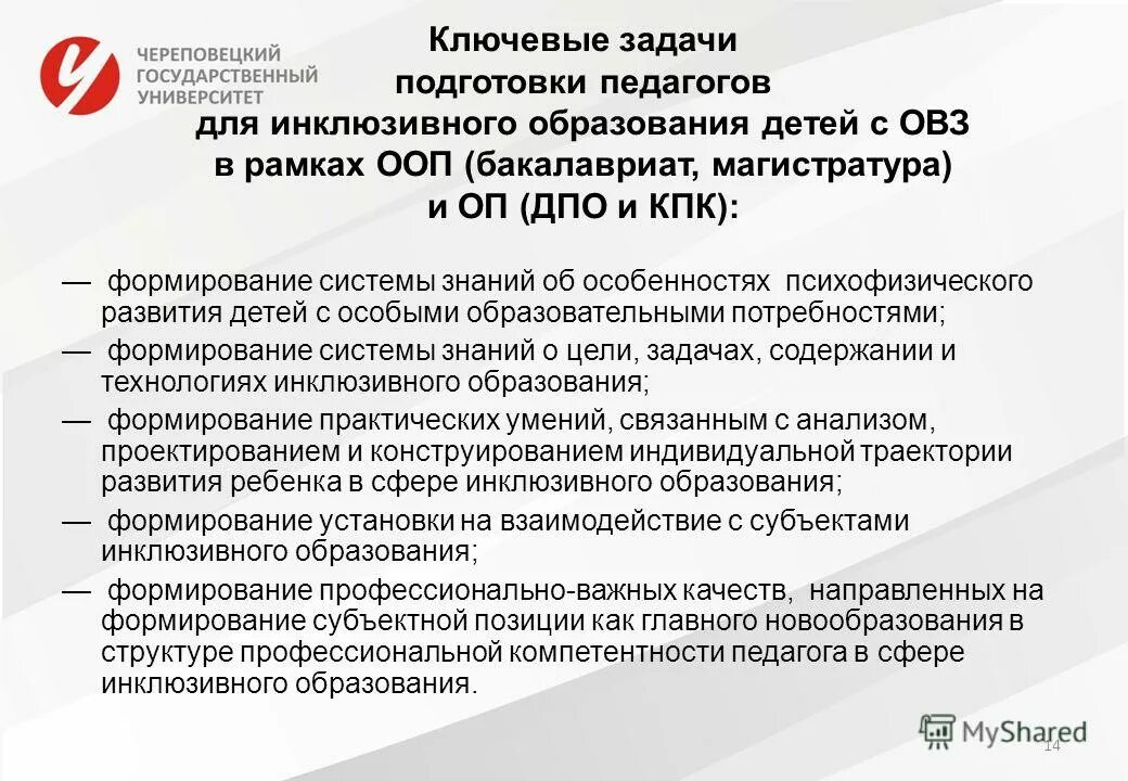 документ профессиональные компетенции педагога с овз