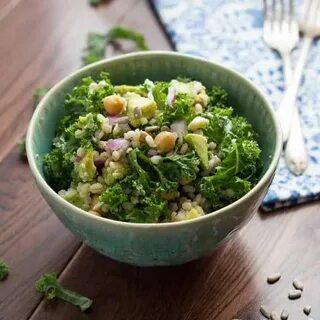 Салат с перловкой