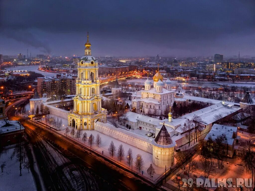 Новоспасский монастырь. Фотограф Игорь Соболев