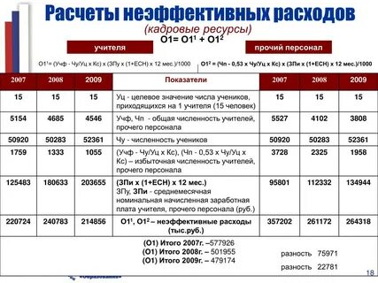 Расчет 18