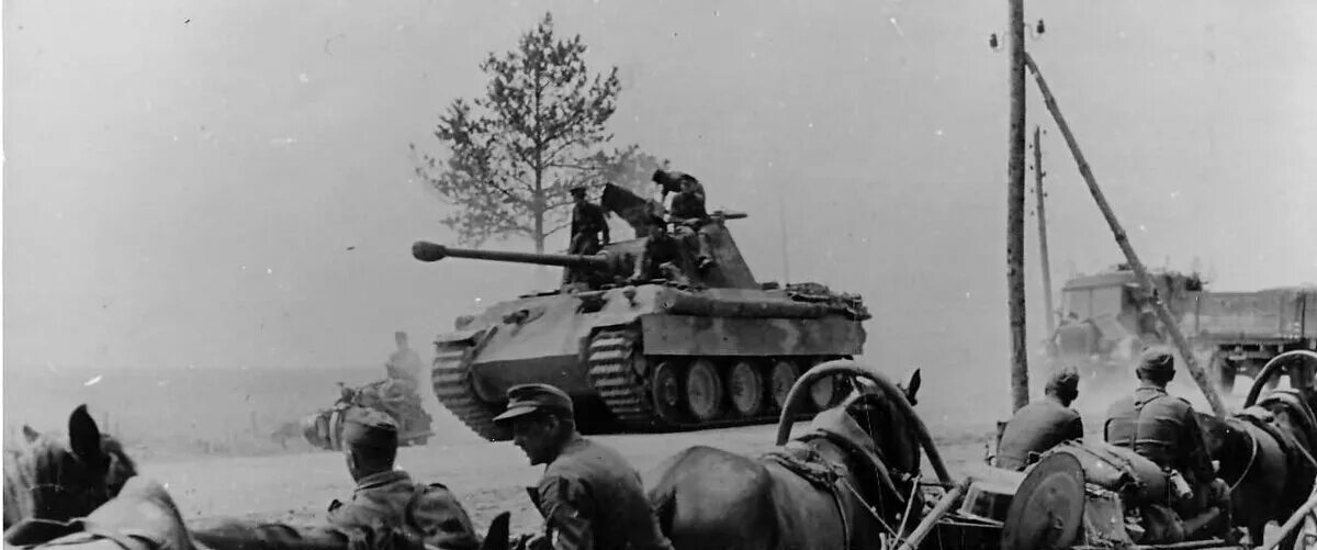 Танк пантера Totenkopf Польша 1944. 3 SS Panzer Division. Танковый корпус СС 1944. Дивизия Викинг Курская дуга.