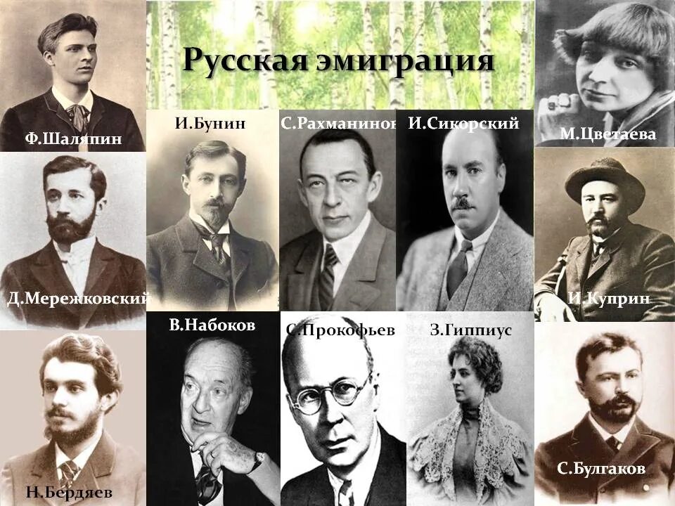 Первая волна эмиграции русских писателей. Писатели эмигранты 20 века. Эмигранты 20 века из России Писатели. Русские Писатели эмигранты первой волны