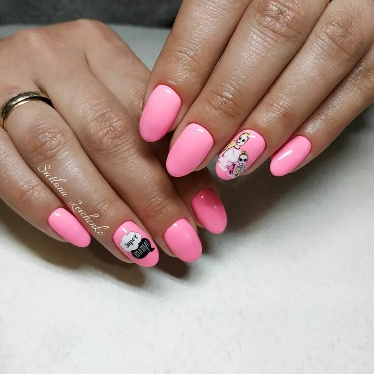 DOCVOEOMH Press on Nails Short Square Acrylic Fake Nails with Silver Gliiter Des