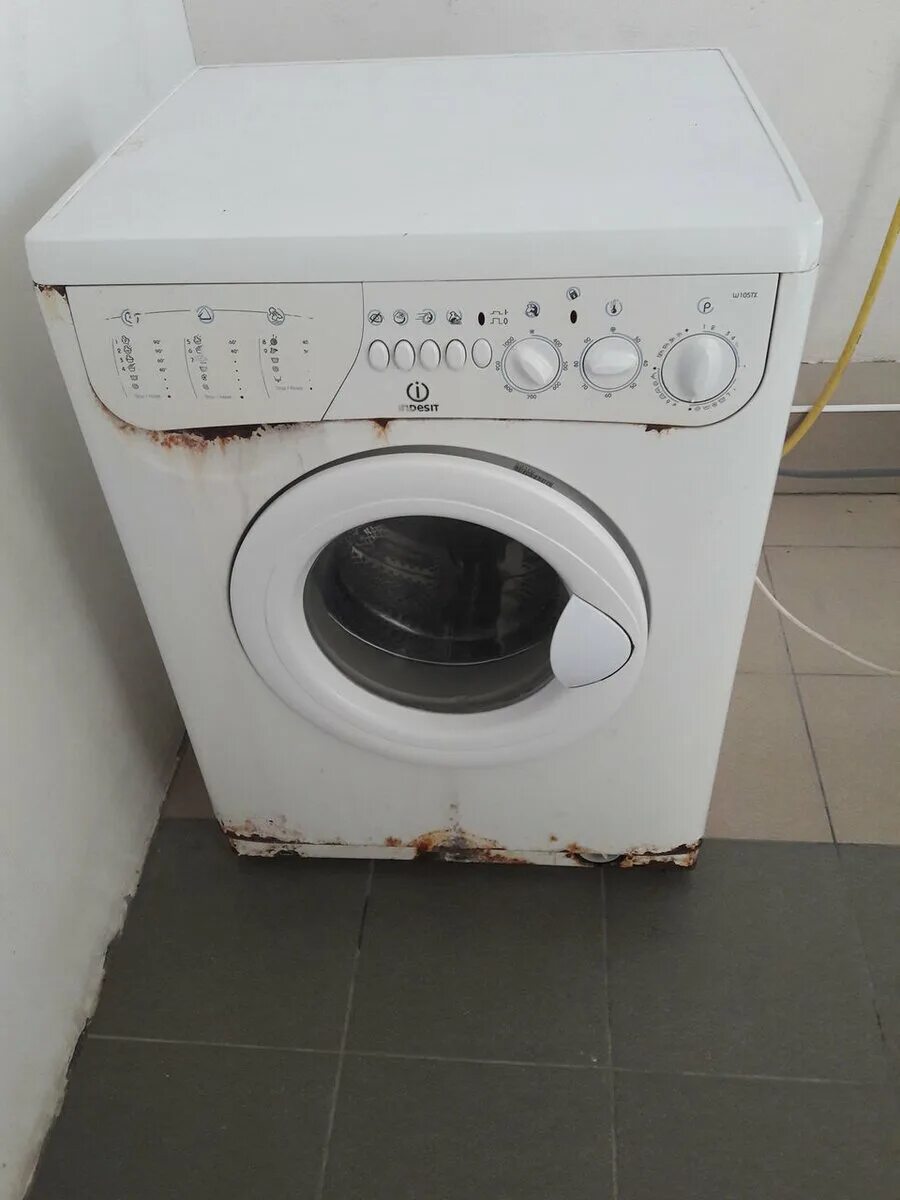 Стиральные машины ржавые