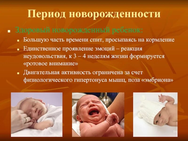 Грудной ребенок кратко