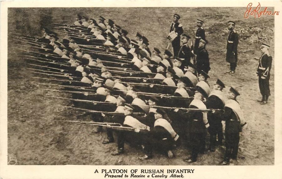 Русская армия в первой мировой войне 1914-1918. Пехота 1914.