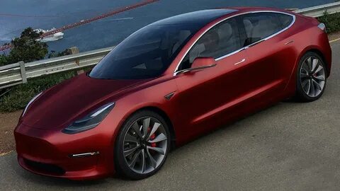 Tesla model 3 at