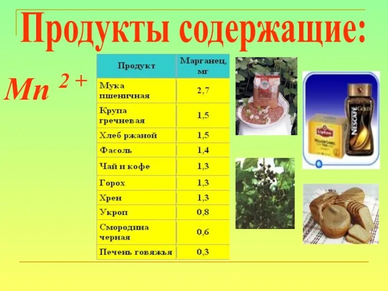 Какие металлы содержатся в организме человека