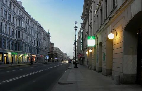 Рядом с невским проспектом