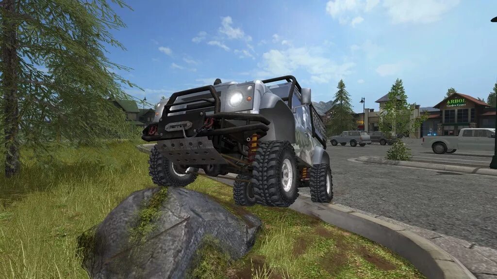 Дефендер 90 ФС 17. Land Rover Defender для fs22. Land Rover Farming Simulator 2017.