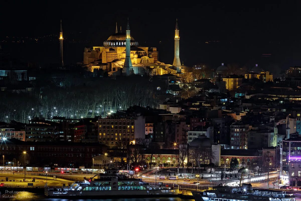 босфор турция стамбул ночью. виды стамбула. турция галата. турция галата кулеси. босфор турция ночью.