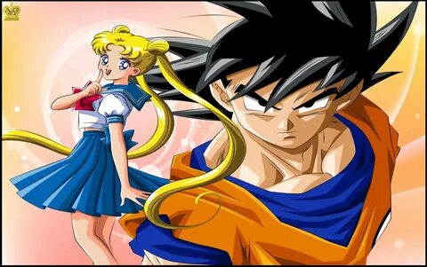 Son Goku X Sailor Moon Dragon Ball.