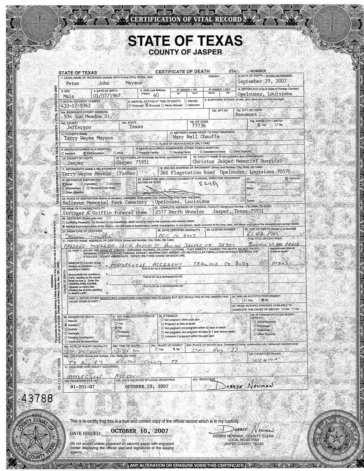 Divorce Certificate. Certificate of Divorce in Latvia.
