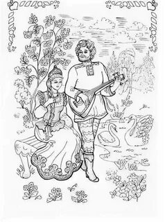 Картинки Рисунок по мотивам произведений лаковой живописи (2025): нашлось 85 кар