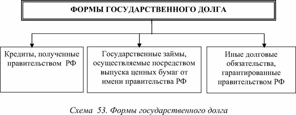 Формы государственного долга. Формы гос долга. Виды государственного долга. Классификация государственного долга. Виды государственного долга схема.