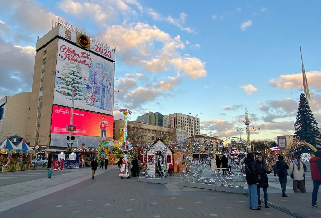 Зимний Краснодар