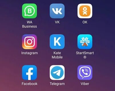 Уведомление на соц сети