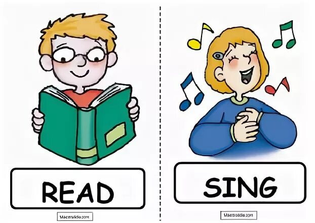 Английское слово sing