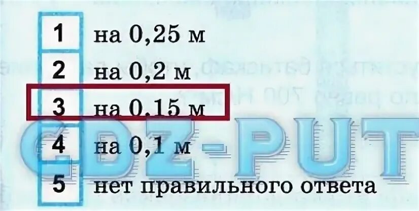 Тест плавание тел 7 класс ответы