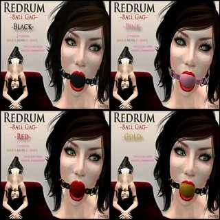 REDRUM+ Ball Gags! With Open Mouth Animation marketplace.. Flickr