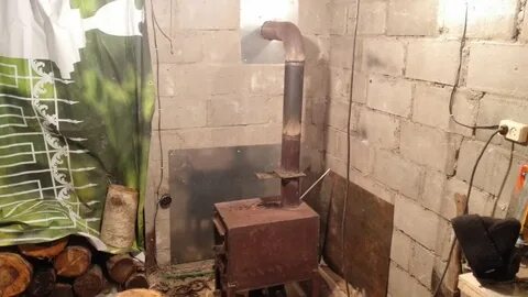 Как установить буржуйку на даче своими руками