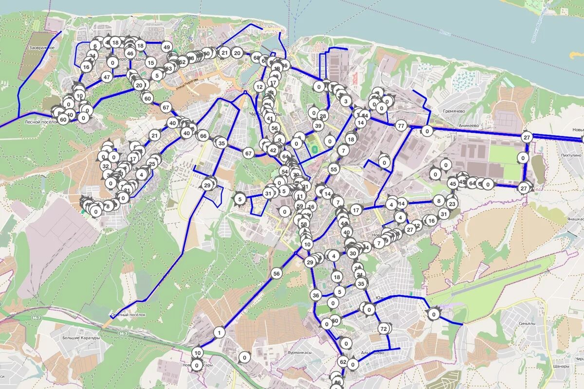 Маршрут чебоксары новочебоксарск схема. Схема маршруток Чебоксары. Карта общественного транспорта Чебоксары.