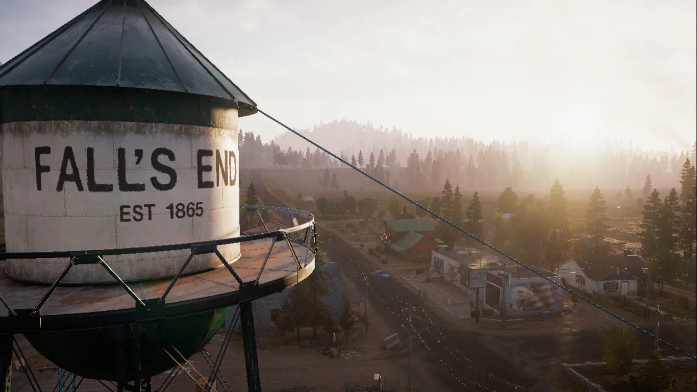 Far Cry 5 Falls end. Far Cry 5 Фоллс энд. Фар край 5 округ Хоуп. Far Cry 5 города.