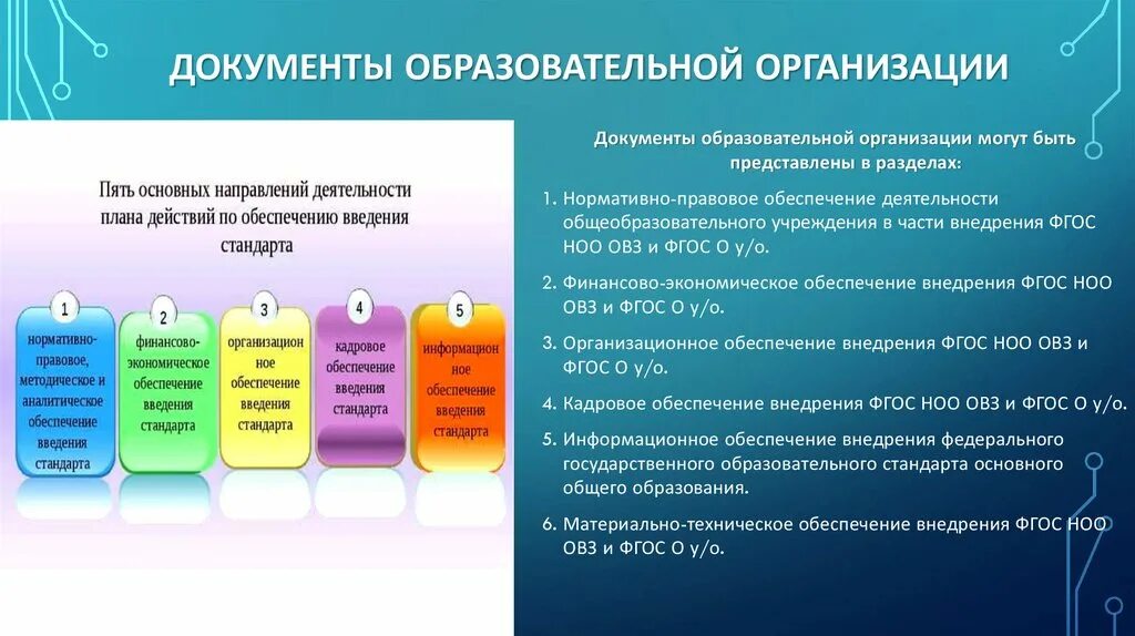 Анализ документов образовательной организации