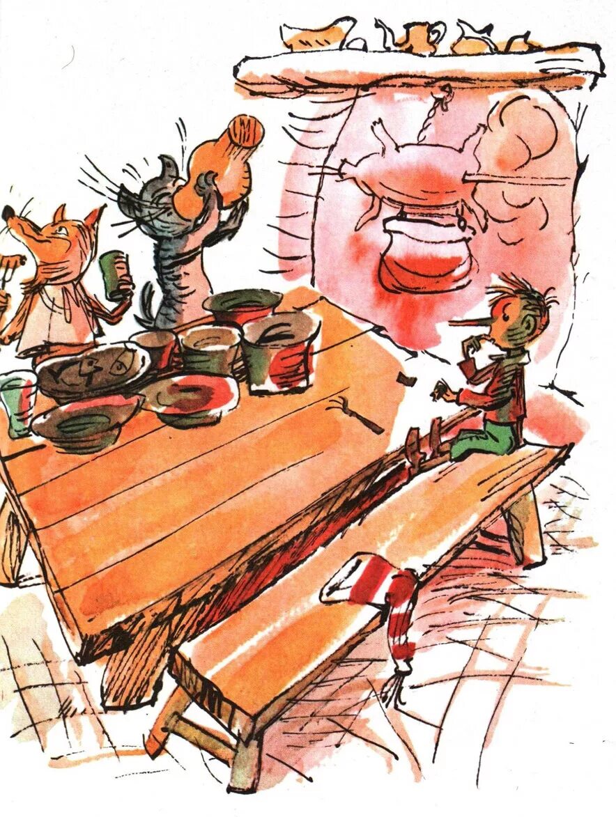 харчевня трех пескарей буратино иллюстрации. вывеска харчевня три пескаря. харчевня трех пескарей буратино. таверна три пескаря буратино. золотой ключик кокорин.