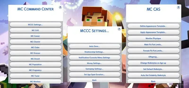 Командный центр симс 4. SIMS 4 MC командный центр. МС командный центр мод для симс 4. MC командер симс 4.