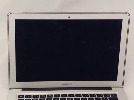Macbook черный экран