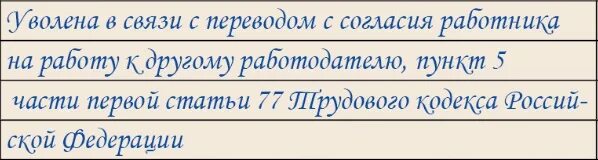 Тк 77 п 5. Статья 77 пункт 5. Статья 77 пункт 5 часть 1 трудового кодекса. ТК РФ пункт 5 часть первая ст 77. П. 5 Ч. 1 ст. 77 ТК.