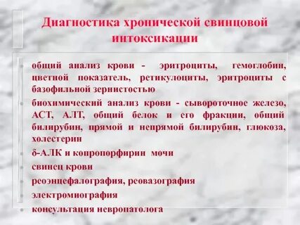 Анализ на интоксикацию