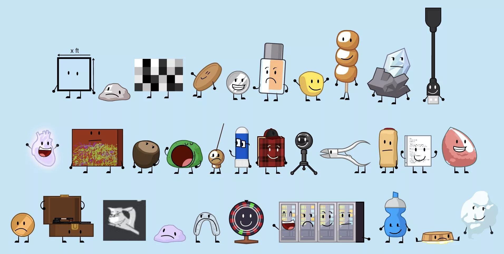 Open source objects. Open source objects all characters. Open source objects Wiki. Вещи для создания обжектов. Object characters