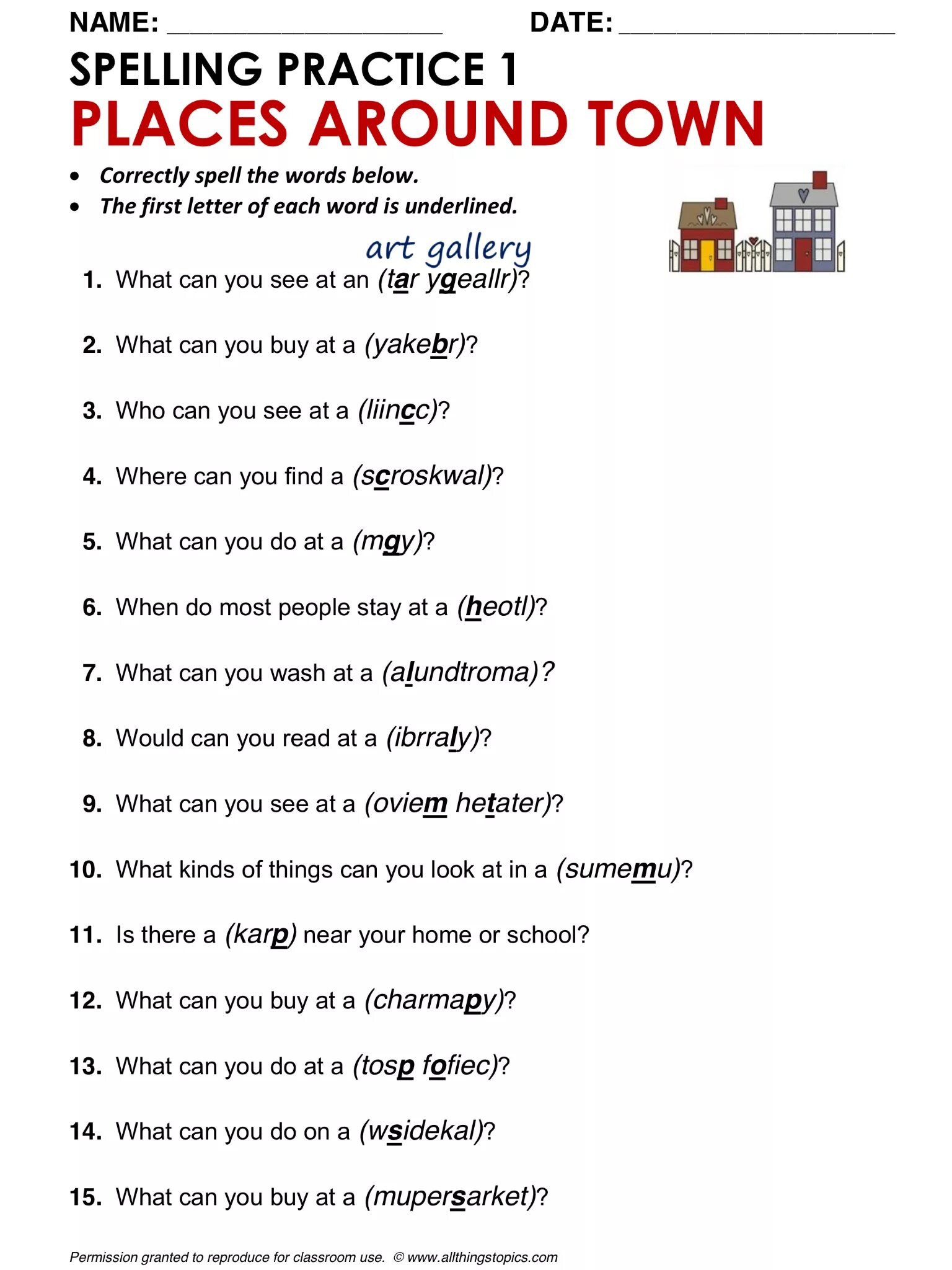 Город задания на английском. Places around Town. Around the Town Worksheets. Текст places in Town. Questions about city