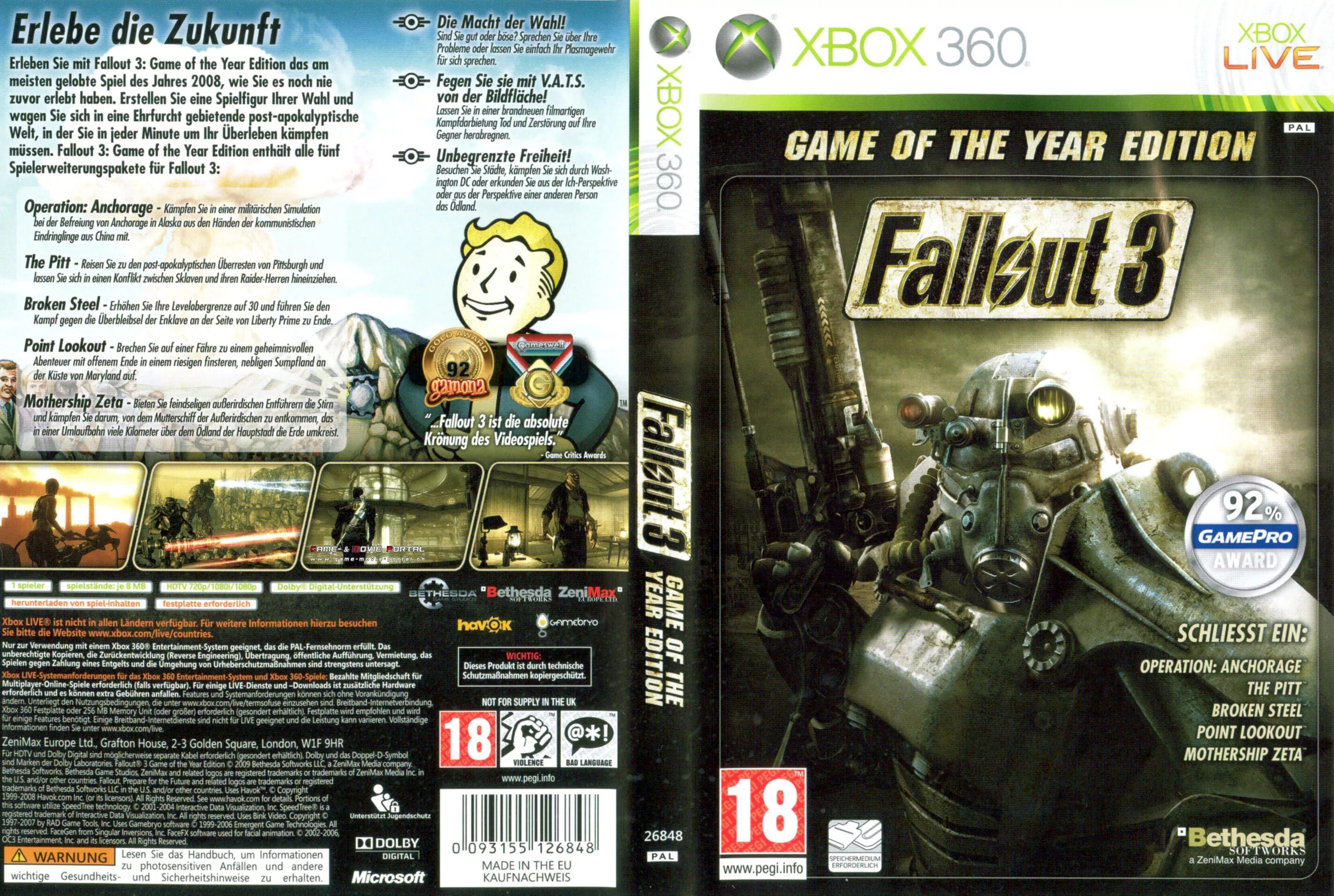 Windows live fallout 3. Fallout 3 xbox 360 обложка. fallout 3 goty xbox 360 диски. fallout 3 игра обложка. fallout 3 диск.