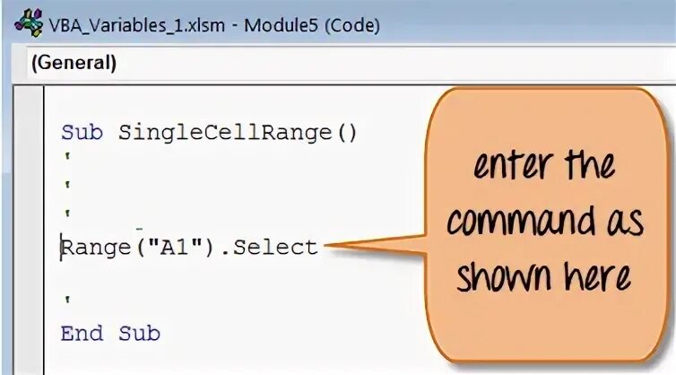 Set vba