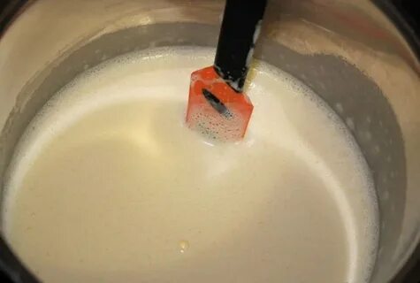 Залить горячим маслом