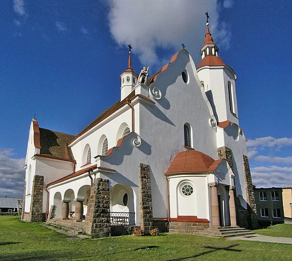 солы костел беларусь. сморгонь. усадьба абрамовичей ворняны. минск-сморгонь-гервяты-гольшаны-гродно. костел богоматери руженцовой.
