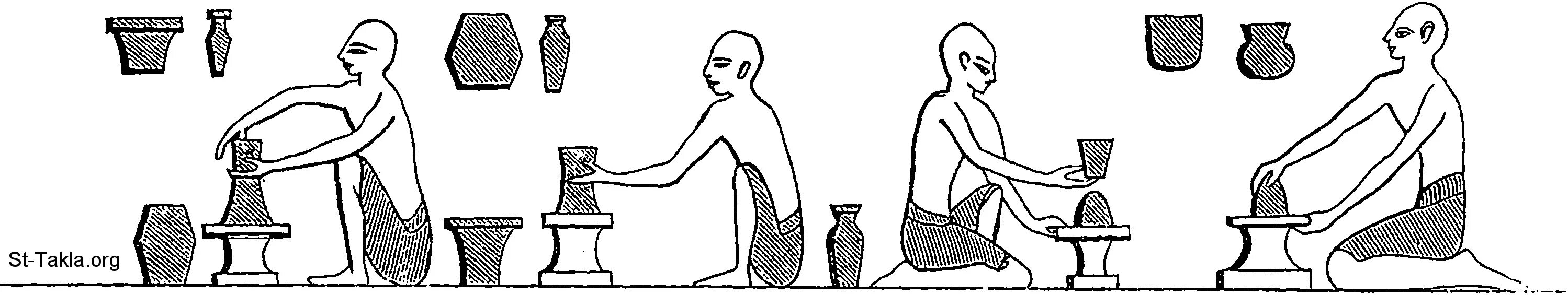 Ремесло египта. Гончарный круг в древнем Египте. Горшечники в древнем Египте. Гончарное ремесло в древнем Египте. Ремесло древнего Египта горшечники.