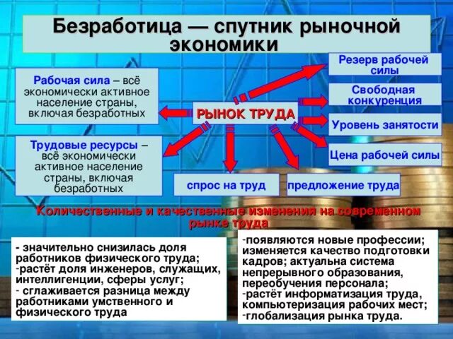 Почему безработица сопутствует рыночной экономике