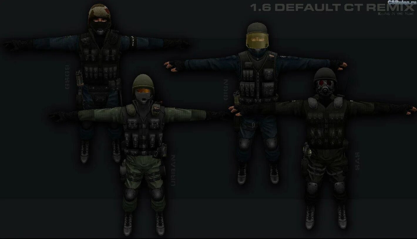 GIGN CS 1.6. CS 1.6 Adam Skin. КС-1.6. Паки КС CS 1.6.