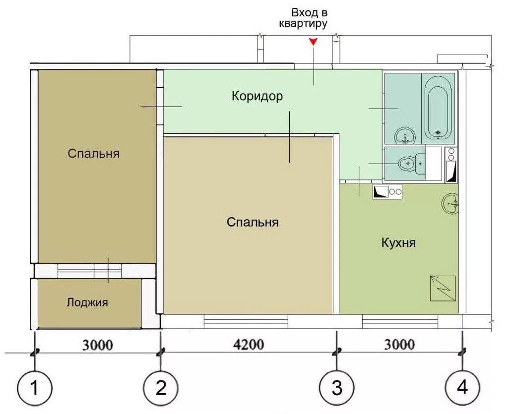 Квартира п 30. Планировка п55 двухкомнатная. П55 планировка двухкомнатной квартиры. Планировка п55 двухкомнатная распашонка. План двухкомнатной квартиры с размерами.